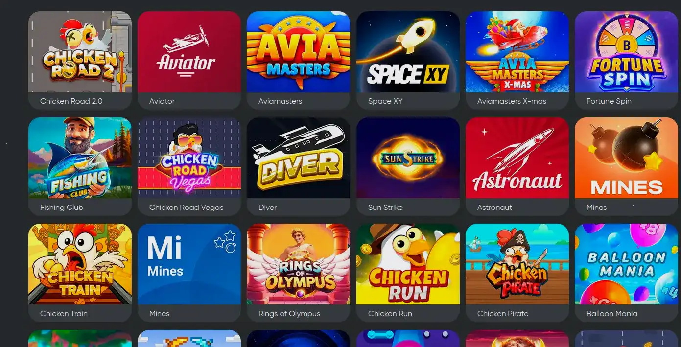 Интерфейс казино Вулкан 777 на компьютере